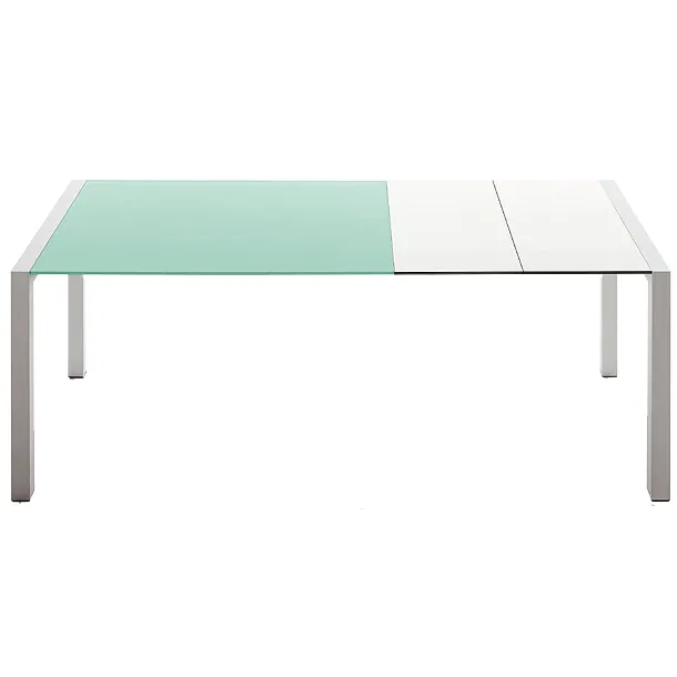 Sushi Glas Konferenz- und Esstisch von Kristalia