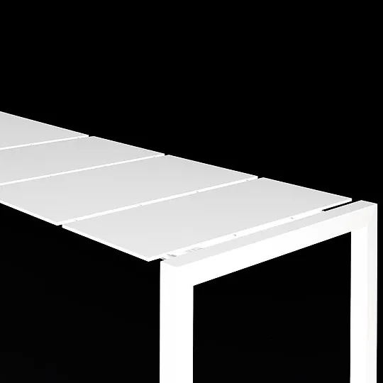 Sushi Pure White Tisch von Kristalia