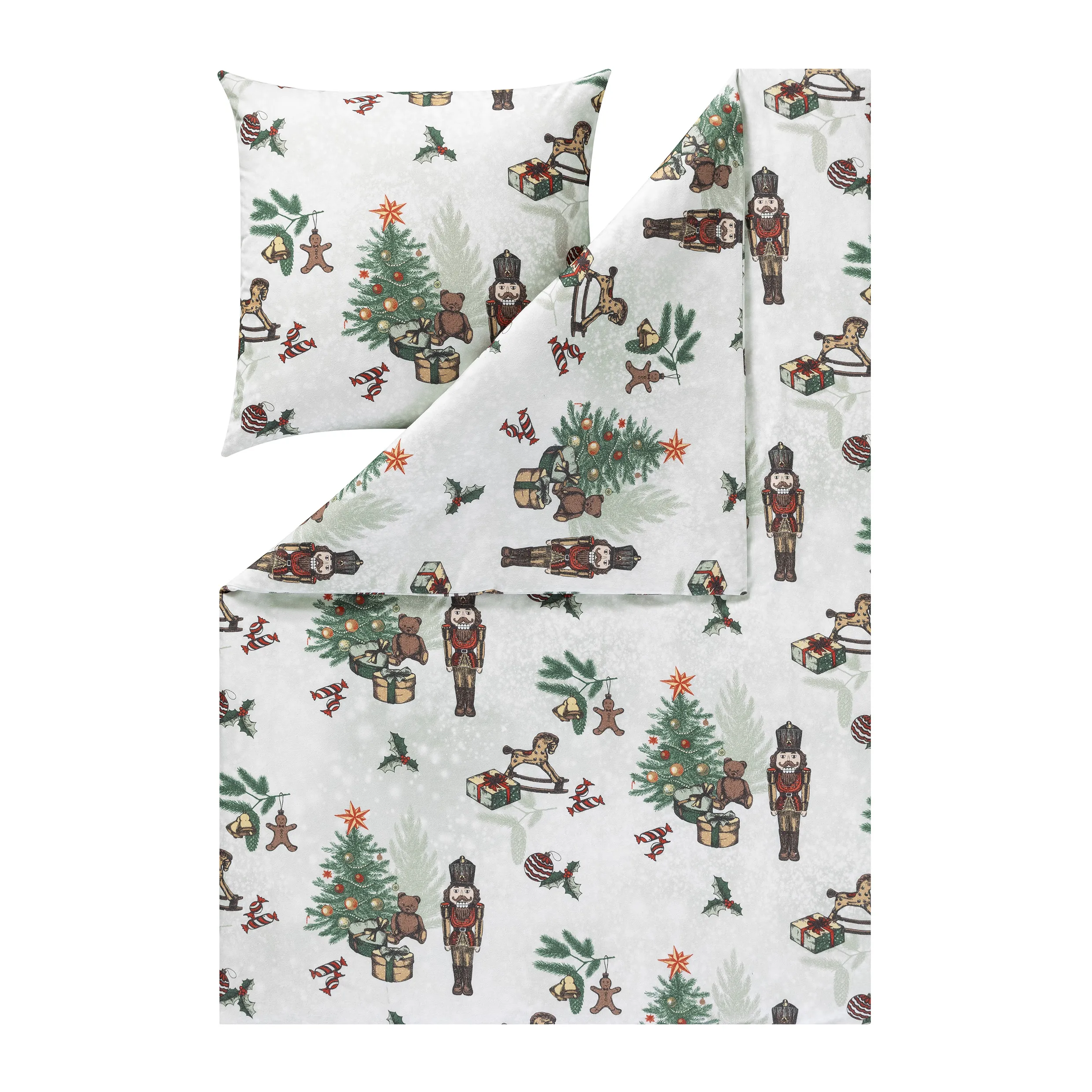 Kuschelflanell Bettwäsche Estella Impulse Nutcracker