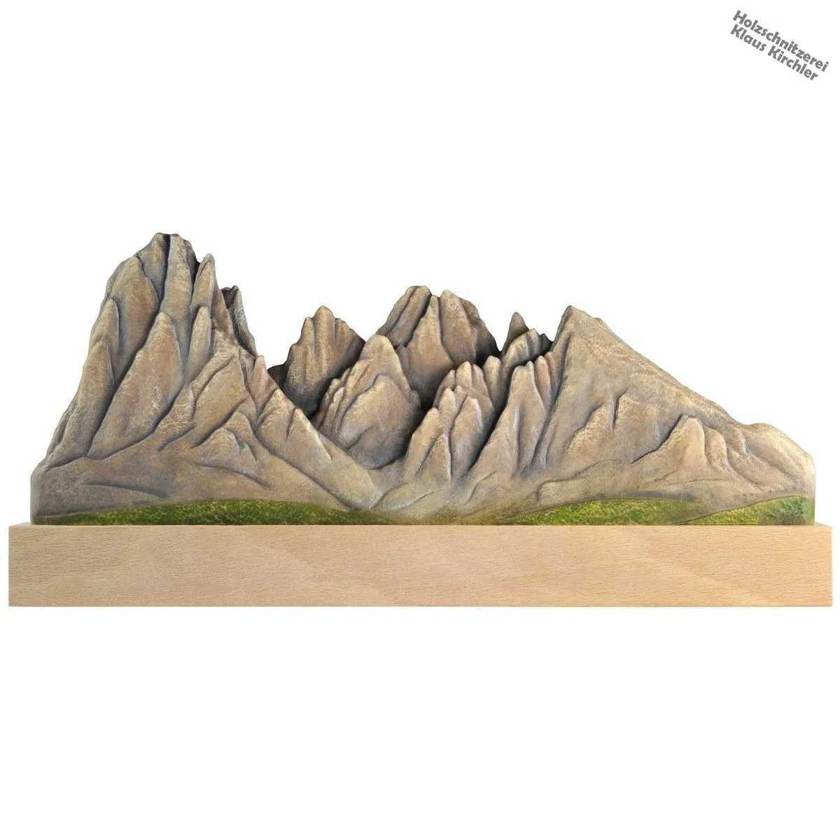 Langkofelgruppe Relief