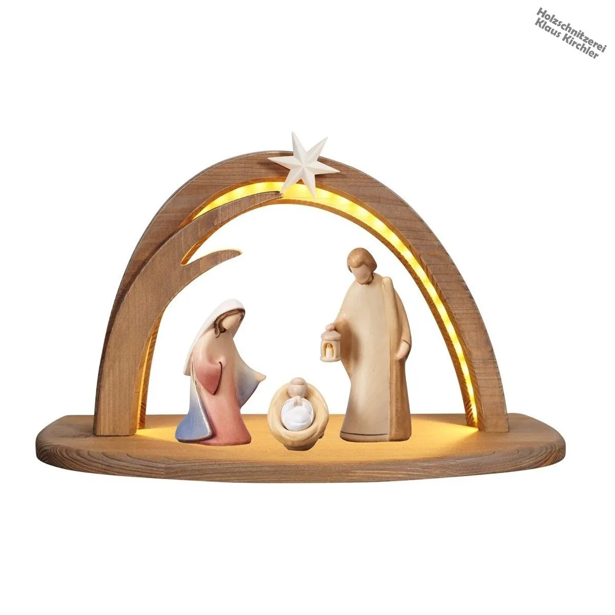 LE Set 5 teilig - Stall Leonardo mit Beleuchtung