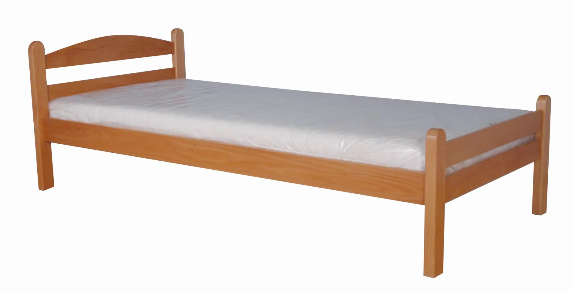 Jugendbett Damboa 12, Farbe: Natur, Buche massiv - Liegefläche: 140 x 200 cm (B x L)