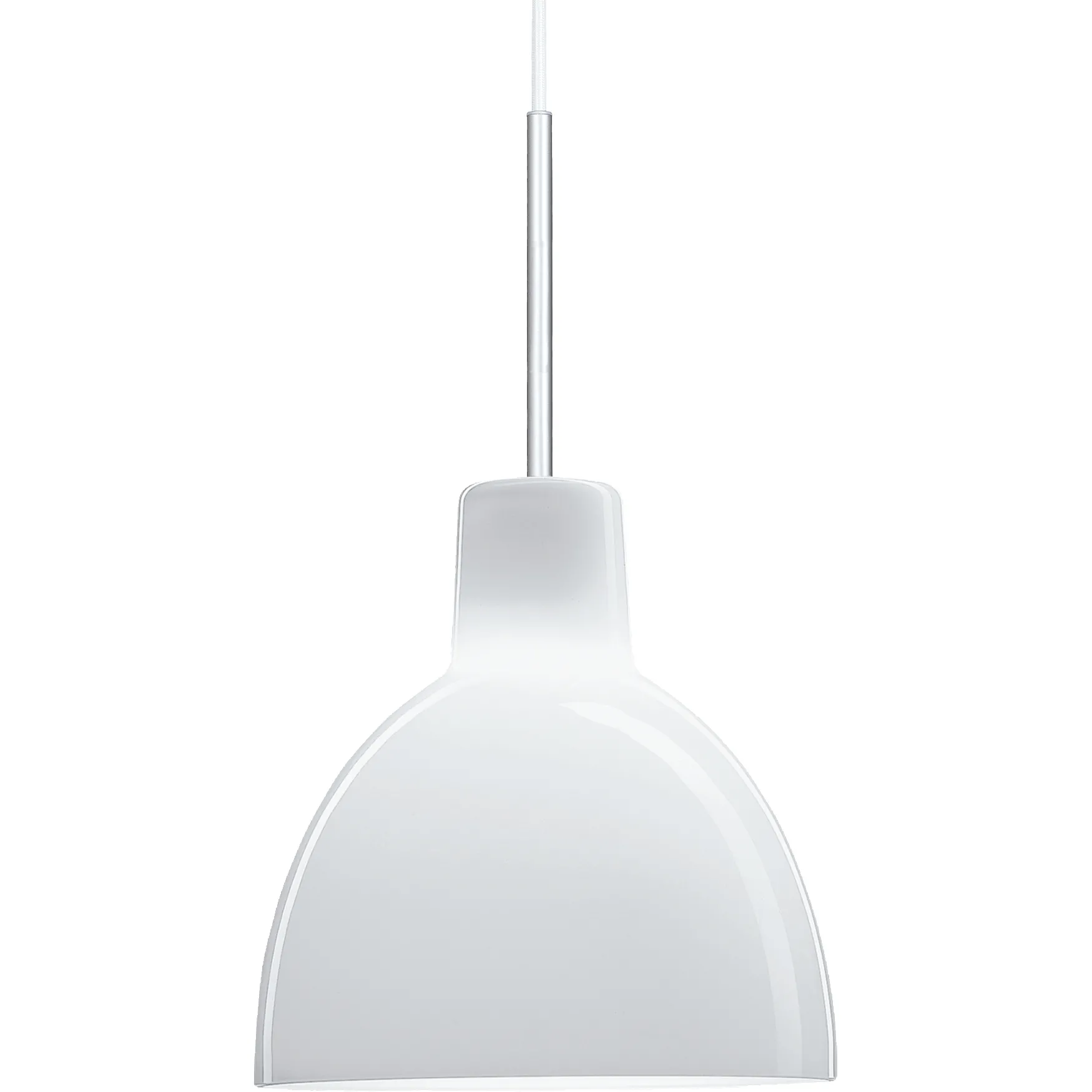 Toldbod Glas Pendelleuchte von Louis Poulsen