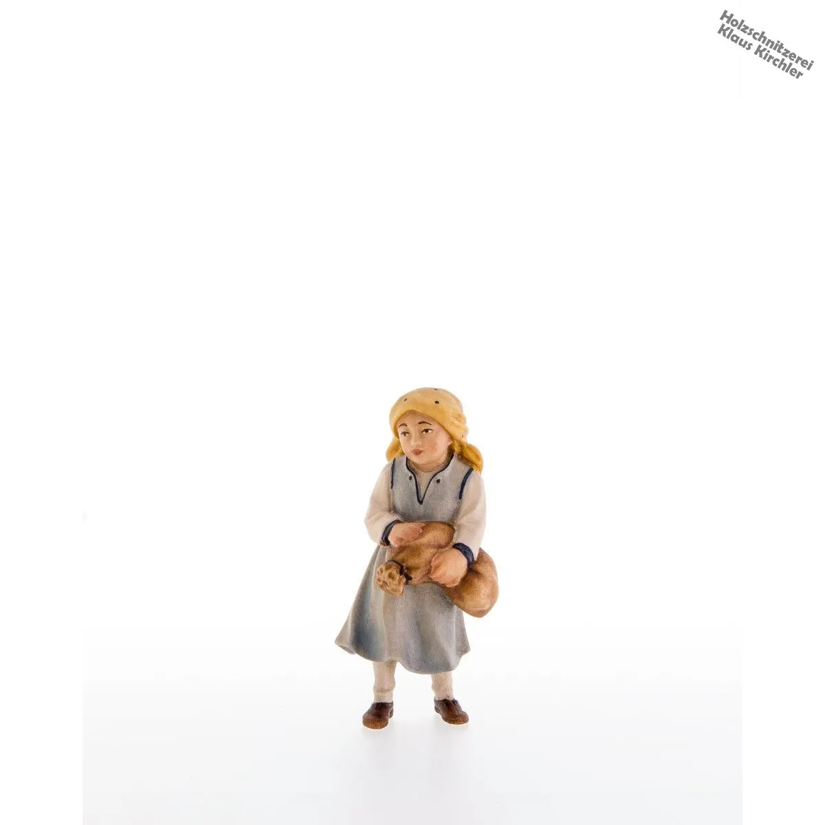 Bambina con sacco di farina