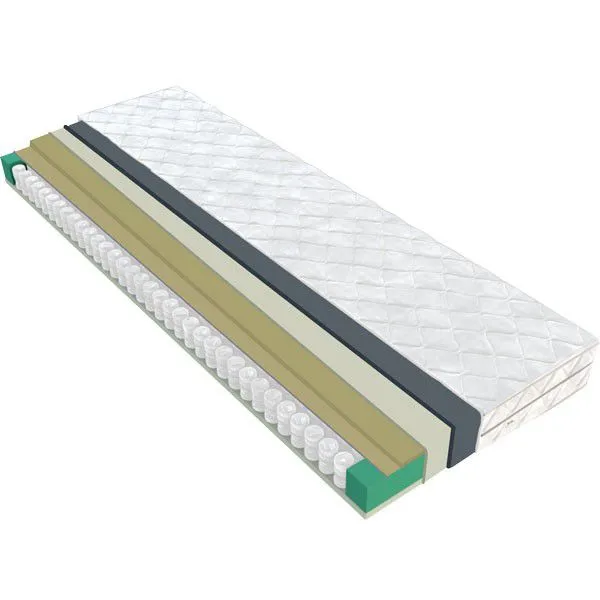 Matratze Kaduna 02 mit Taschen Federkern - Liegefläche: 90 x 190 cm