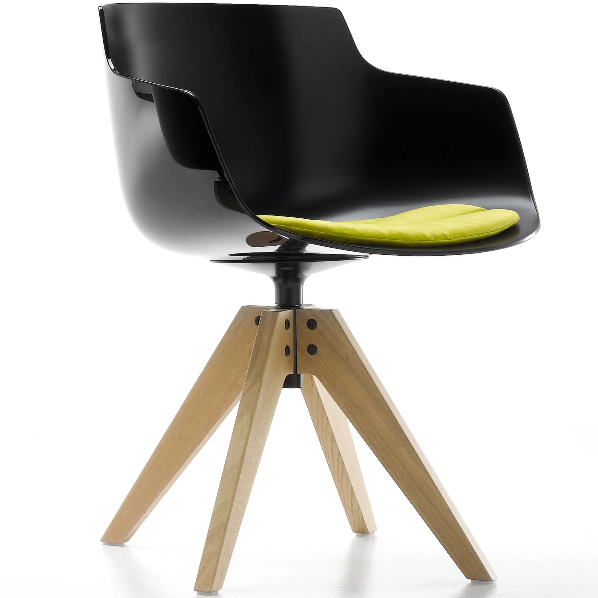 Stuhl Flow Slim (Eiche VN) von MDF Italia