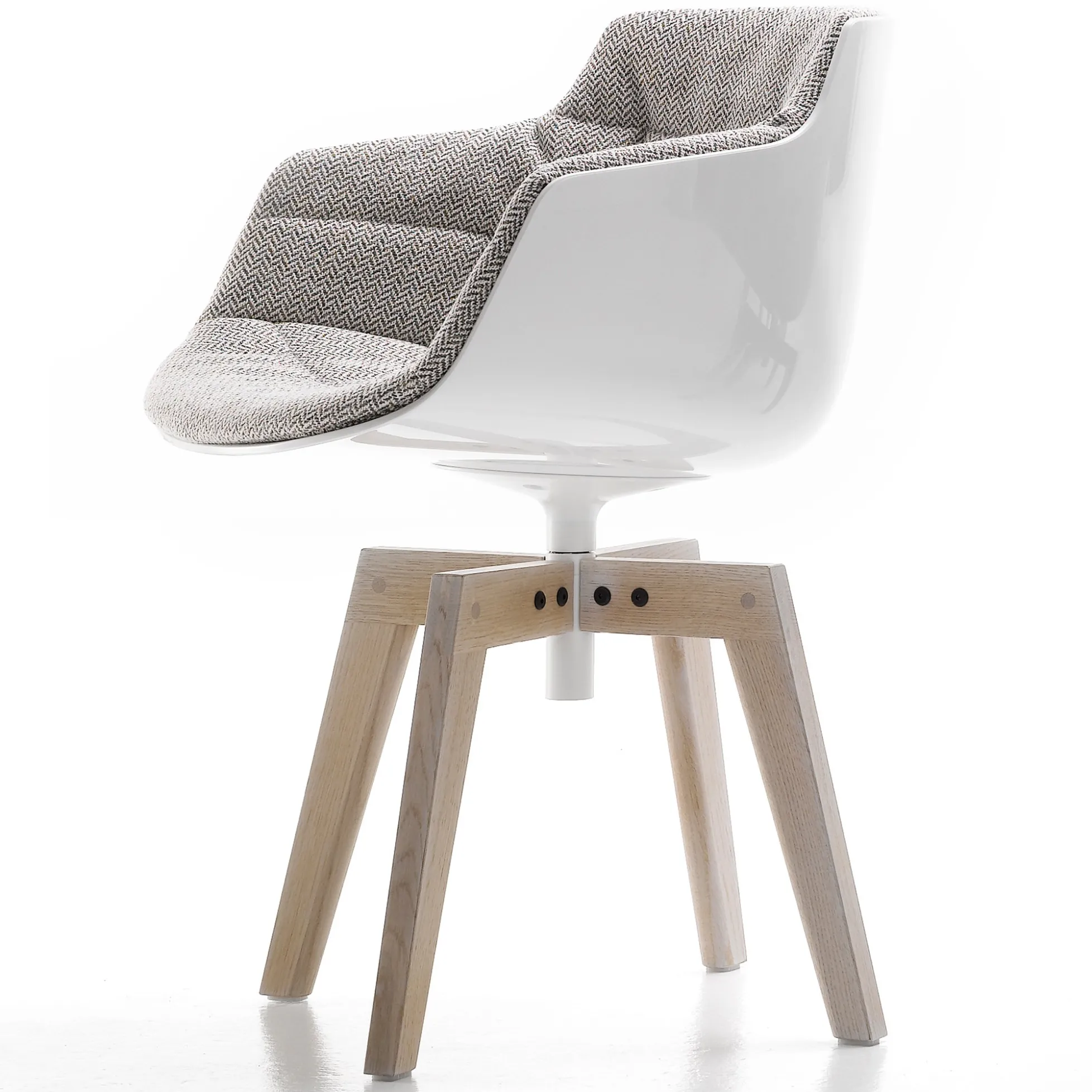 Flow Slim mit Eichengestell von MDF Italia