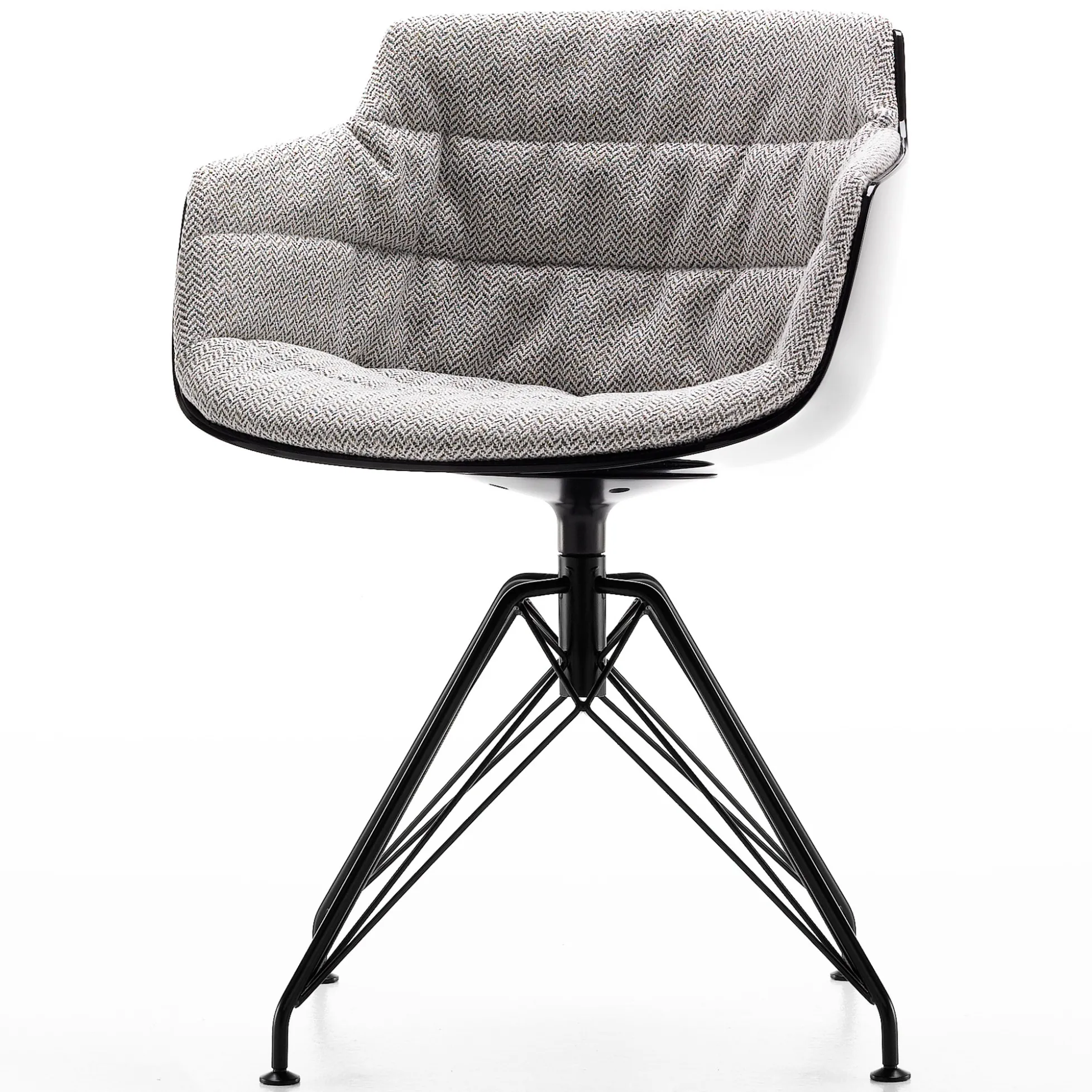 Polsterstuhl Flow Slim (LEM) von MDF Italia