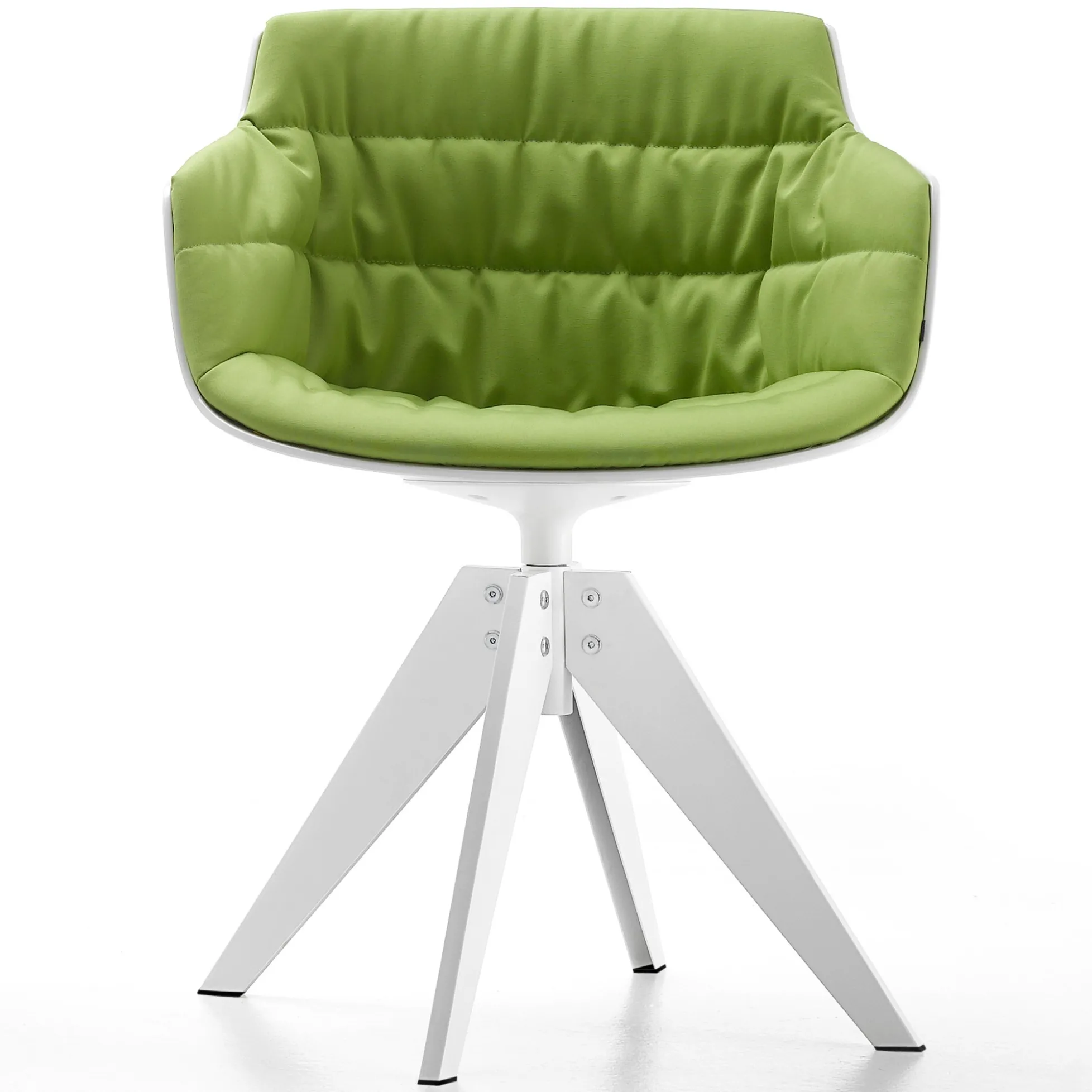 Polsterstuhl Flow Slim (VN Stahl) von MDF Itala