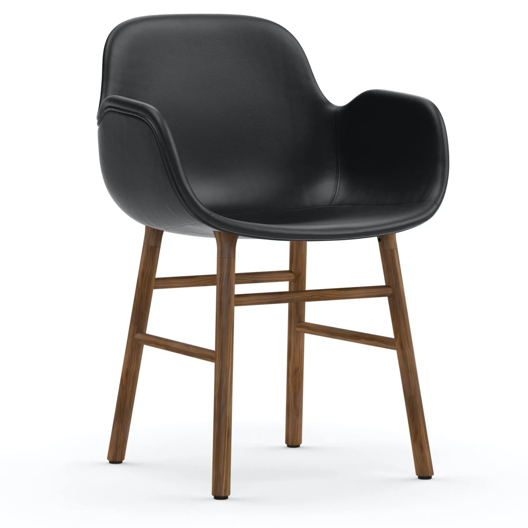 Form Polstersessel mit Walnussgestell von Normann Copenhagen