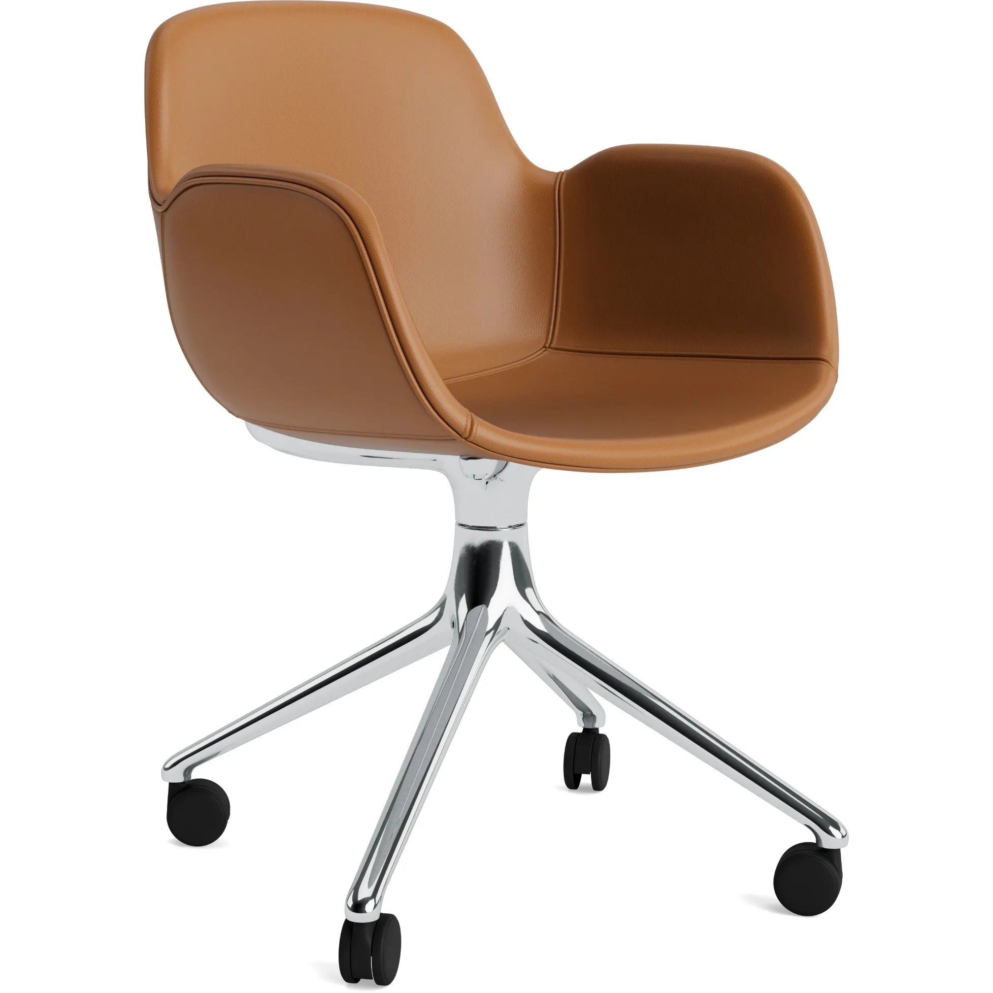 Normann Copenhagen Drehsessel Form 4W Alu gepolstert