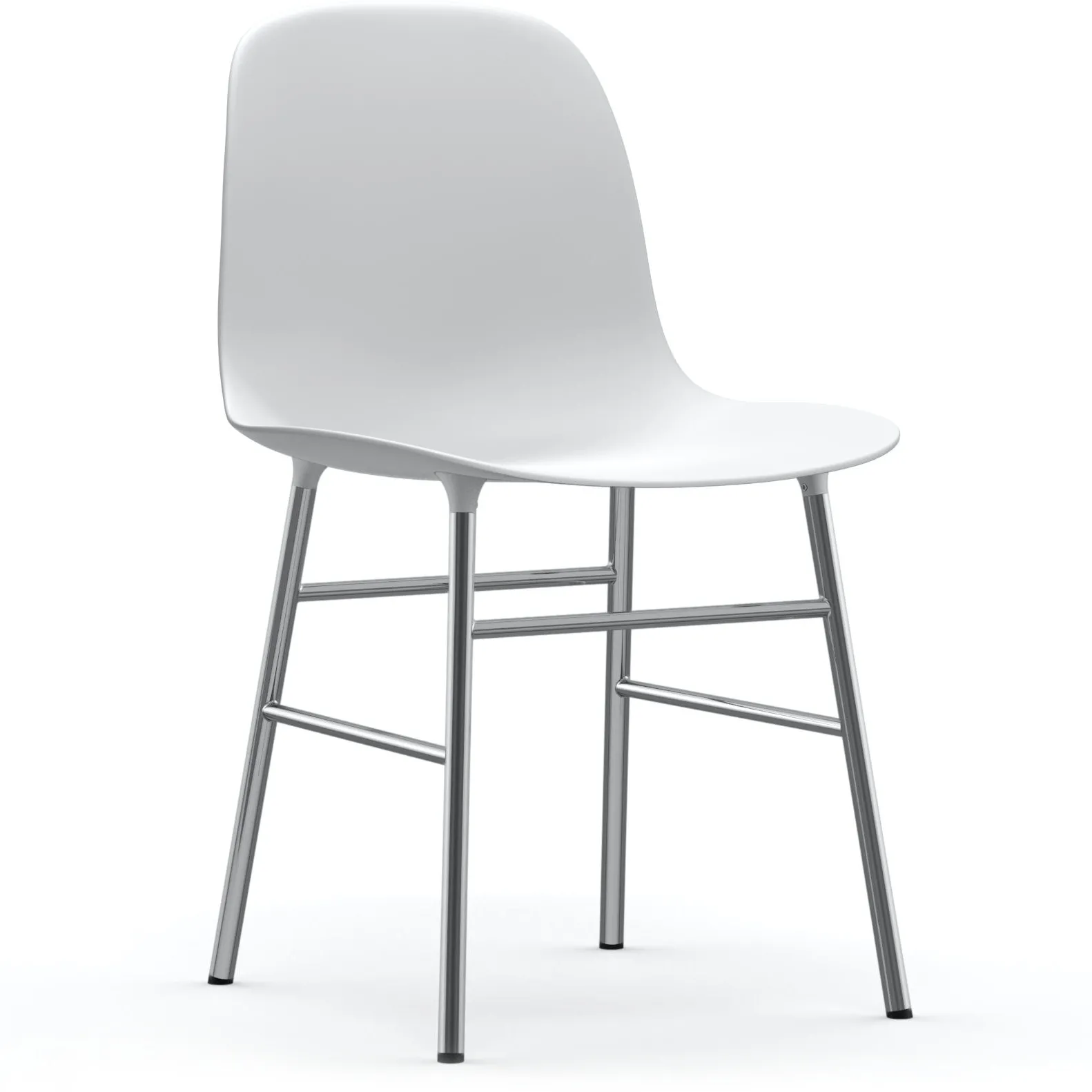 Form Stuhl mit Chromgestell von Normann Copenhagen