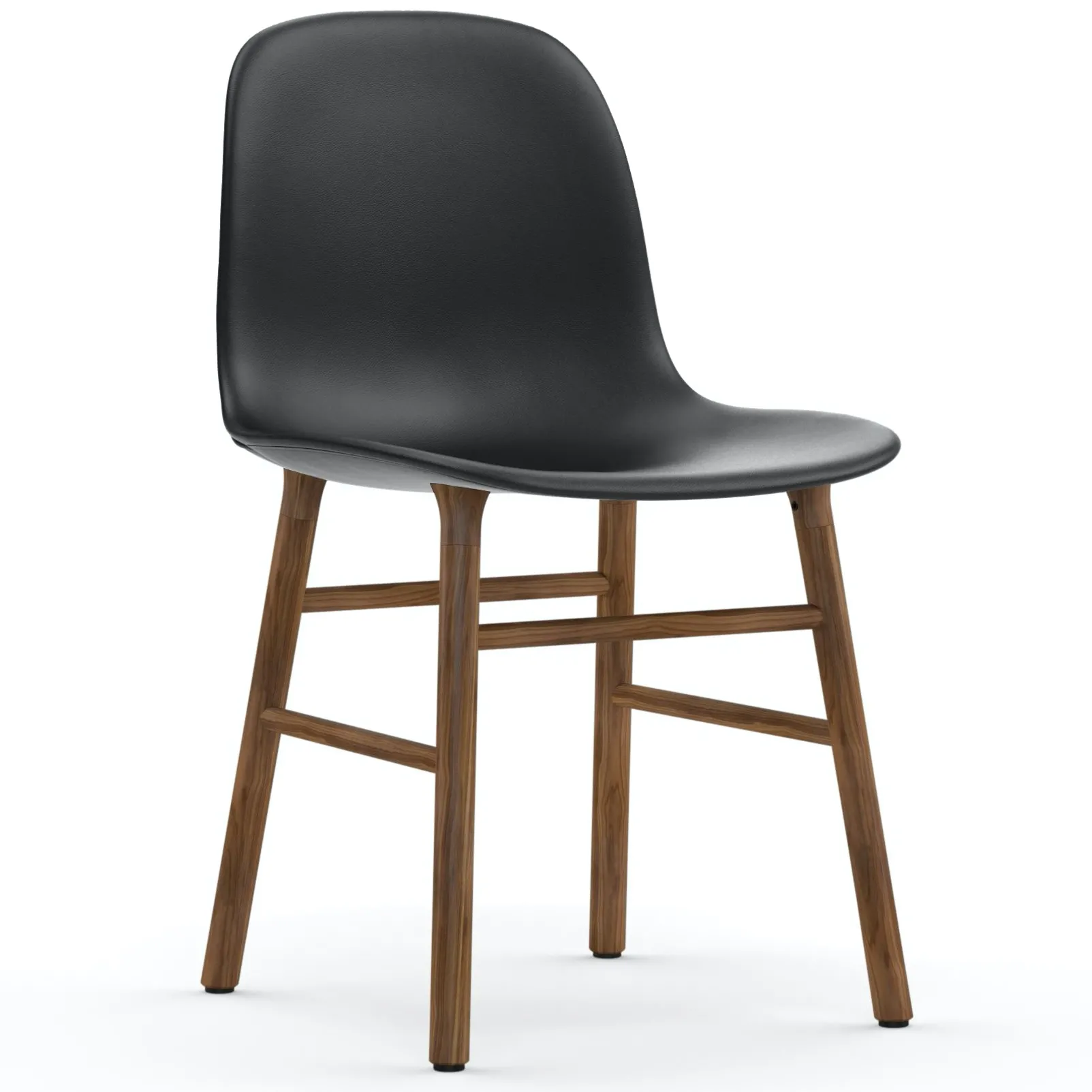 Form Polsterstuhl mit Walnussgestell von Normann Copenhagen