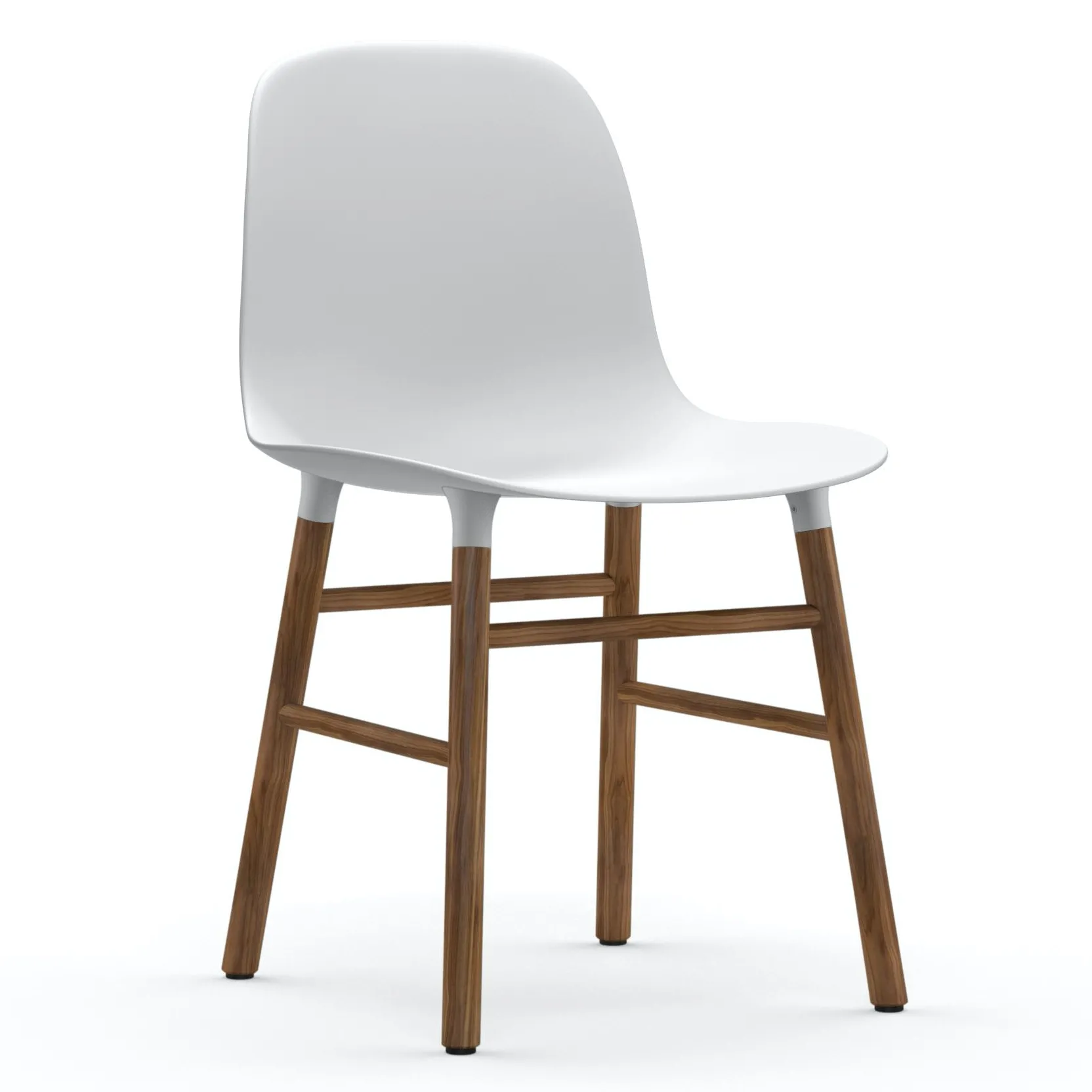 Form Stuhl mit Walnussgestell von Normann Copenhagen