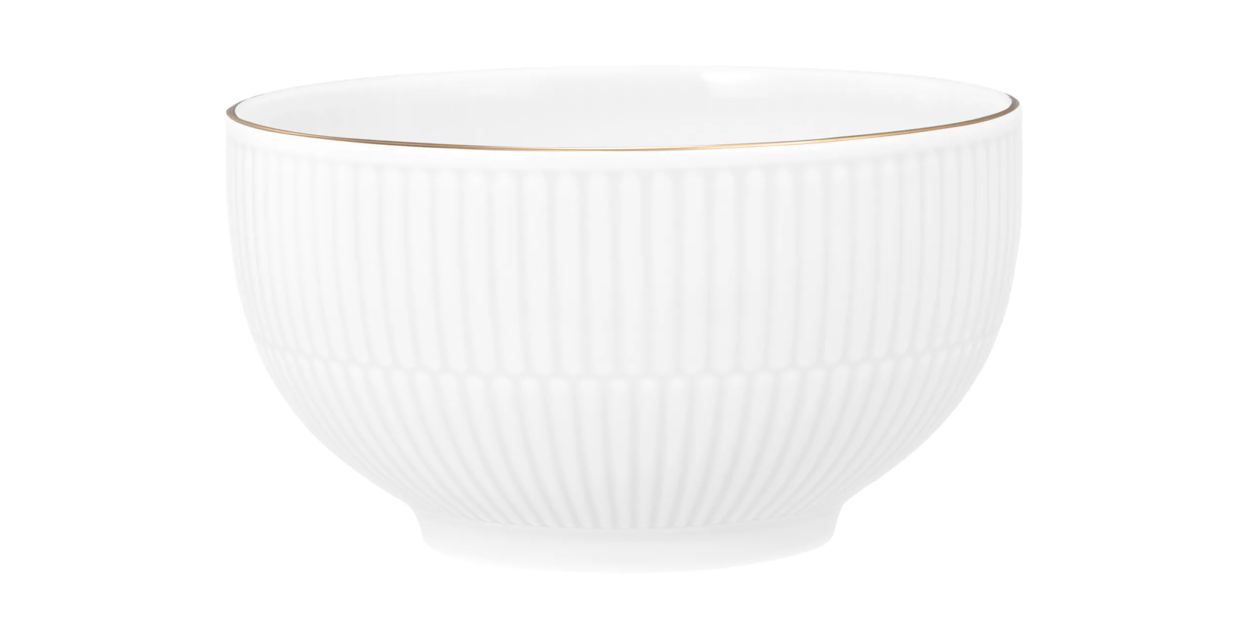 Müslischale Seltmann Weiden Amina Weiß Goldrand