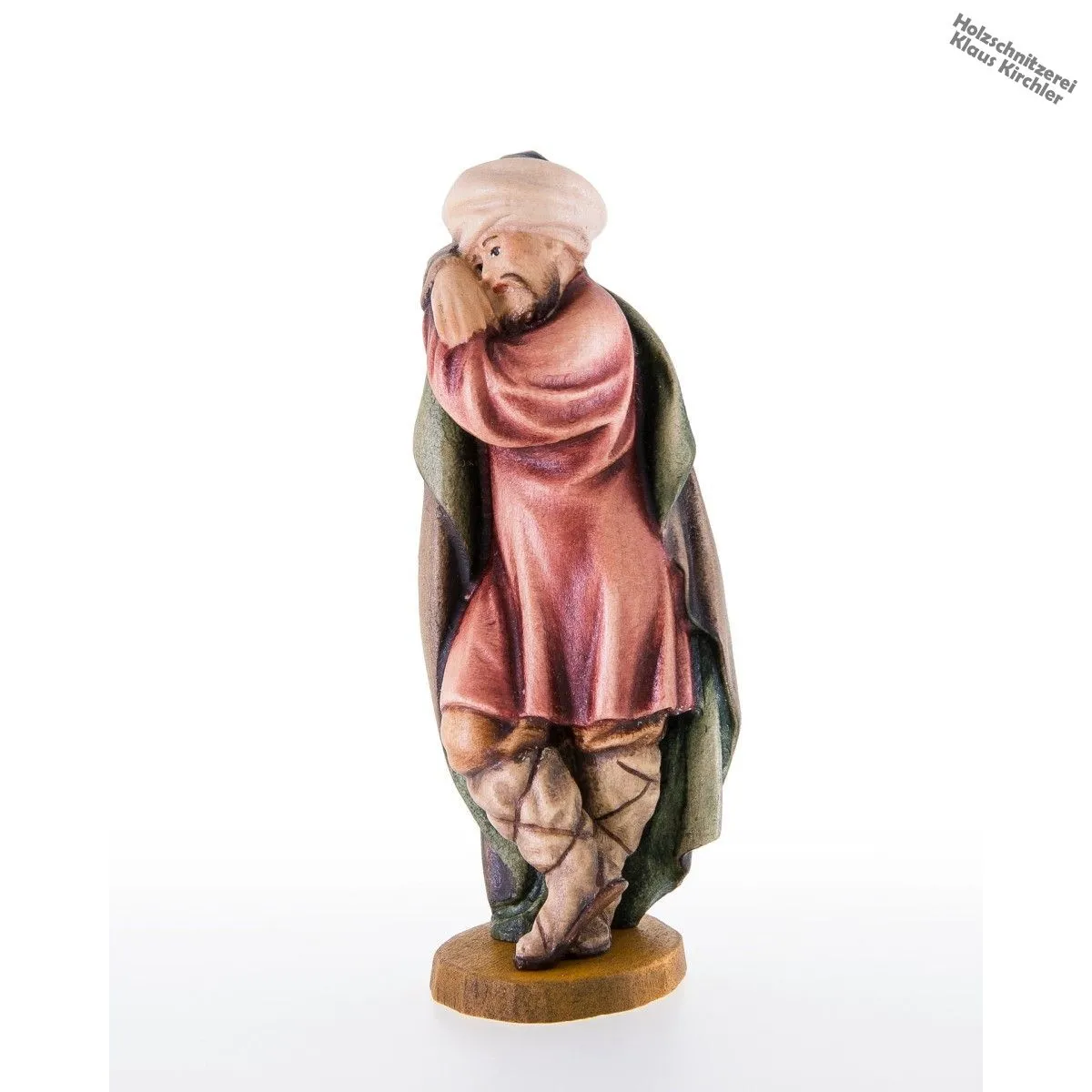 Orientalischer Hirt anlehnend