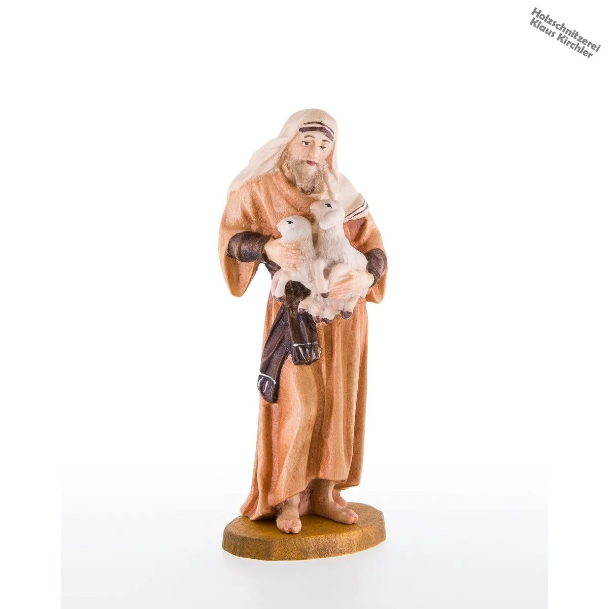 Orientalischer Hirt mit Laemmer