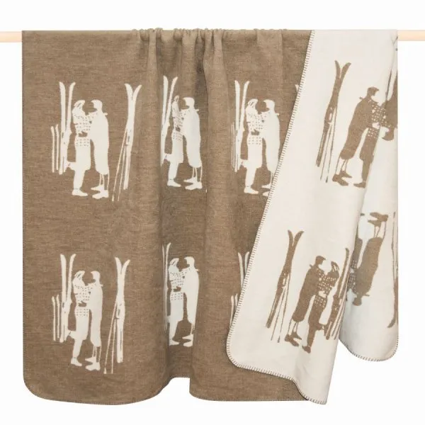 pad Decke Resort Ski Kiss Beige (150x200cm)