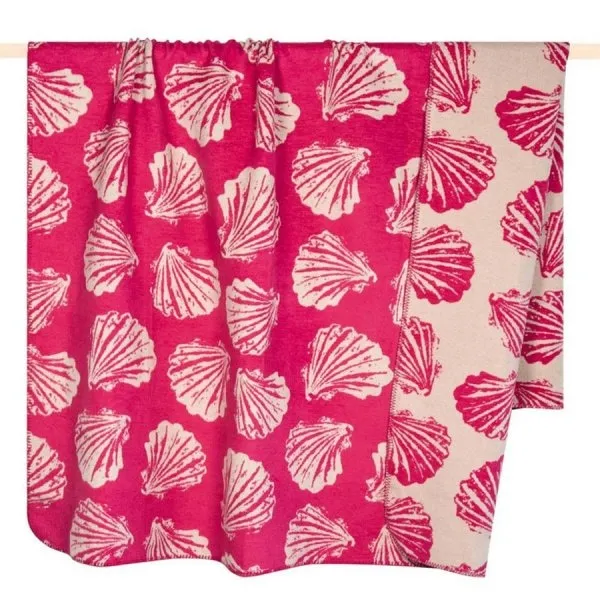 pad Decke Shell Muschel Pink (150x200cm)