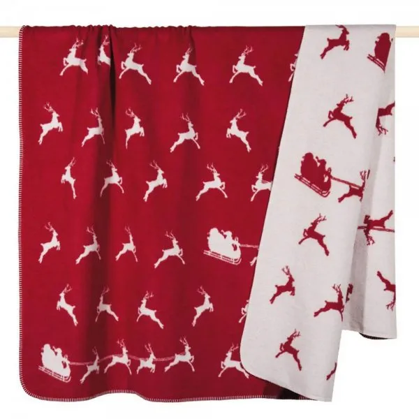 pad Decke Sledge Rot (150x200cm)