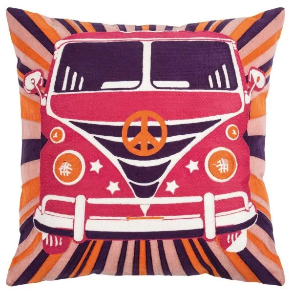 pad Kissen Biwak Bus Pink (45x45cm)