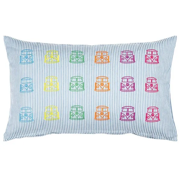 pad Kissen Bussis Buss Blau Multicolor (30x50cm)