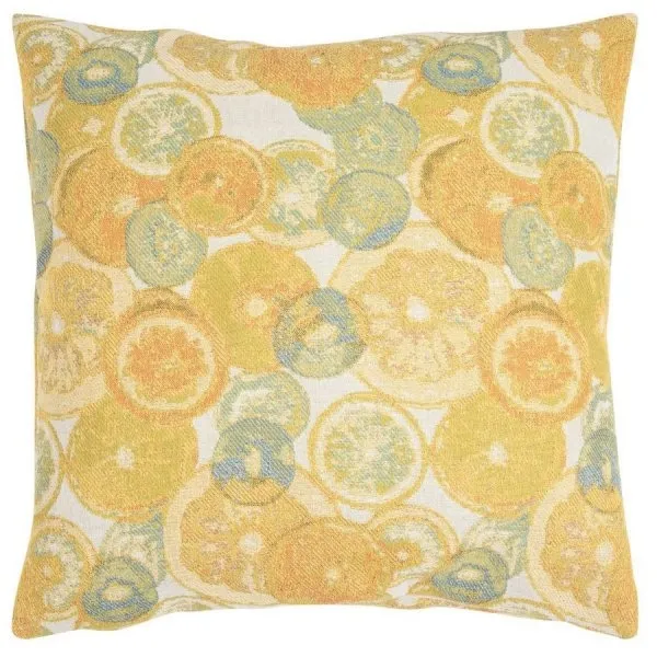 pad Kissenhülle Fruits Zitronen Gelb (45x45cm)