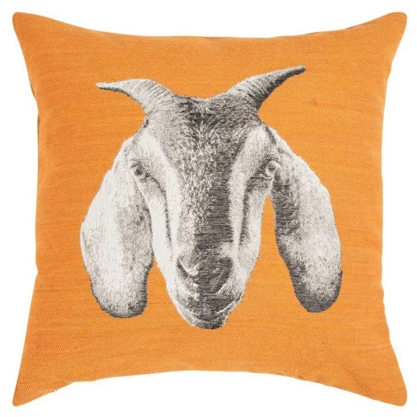 pad Kissenhülle MOO Orange Ziege (45x45cm)