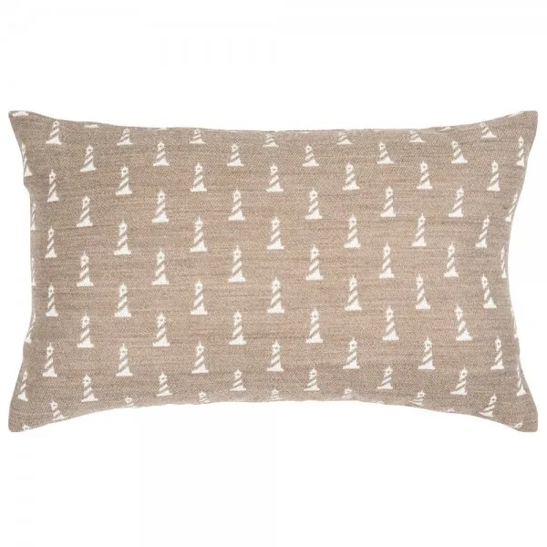 pad Kissenhülle Phare Leuchtturm Beige (30x50cm)