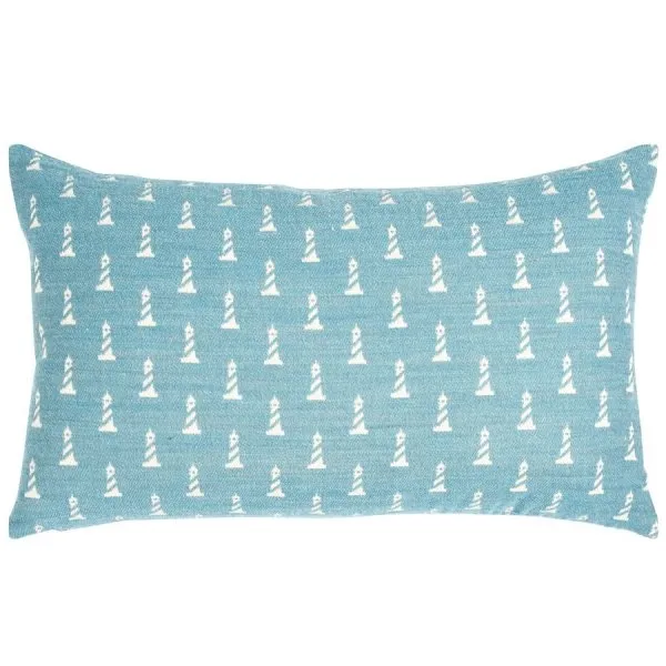 pad Kissenhülle Phare Leuchtturm Blau (30x50cm)