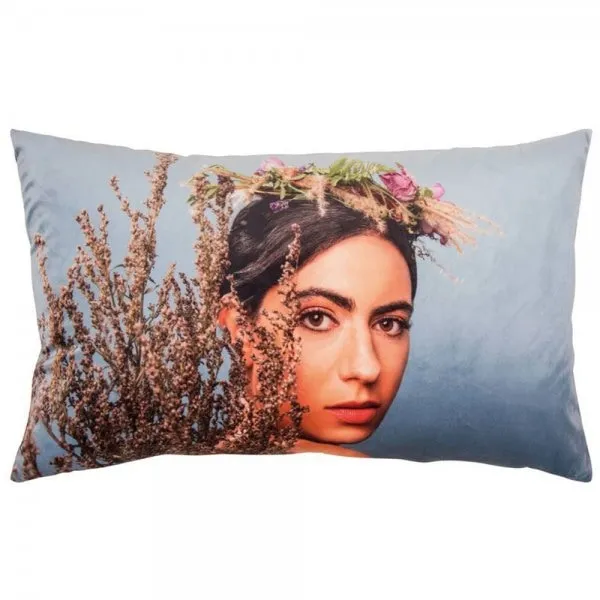 pad Kissenhülle Rosanna Samt Dusty Blue (35x60cm)