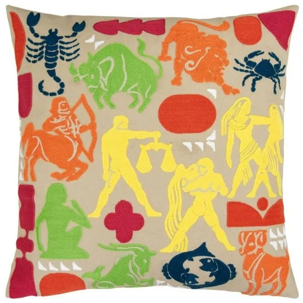 pad Kissenhülle Sternzeichen Zodiac Multicolor (50x50cm)