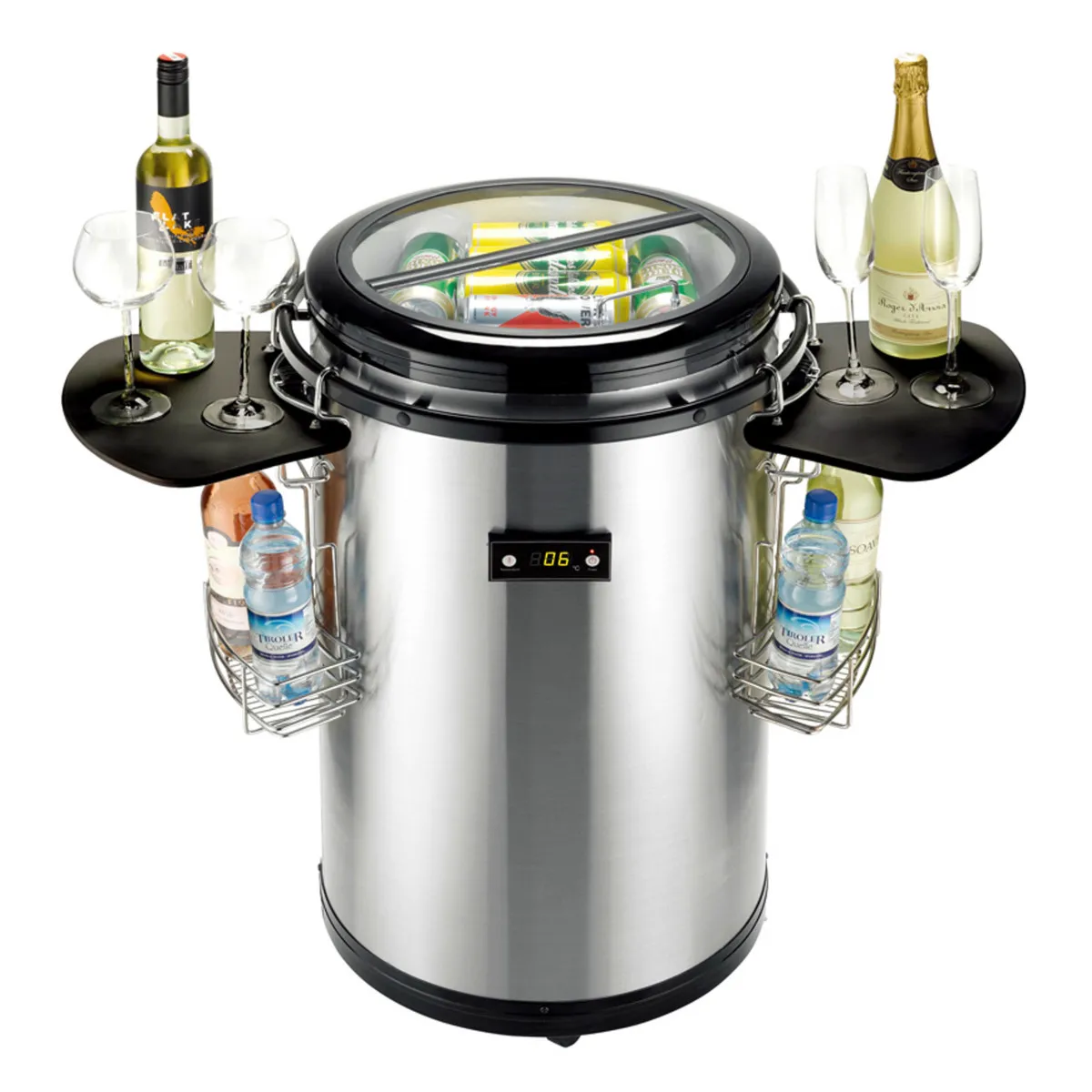Party-Kühler, Edelstahl