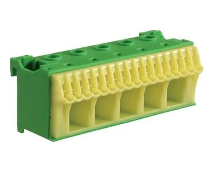 Verteilerklemmen PE-Klemme 22polig Grün-Gelb KN22E Reiterklemme Aufsteckklemme