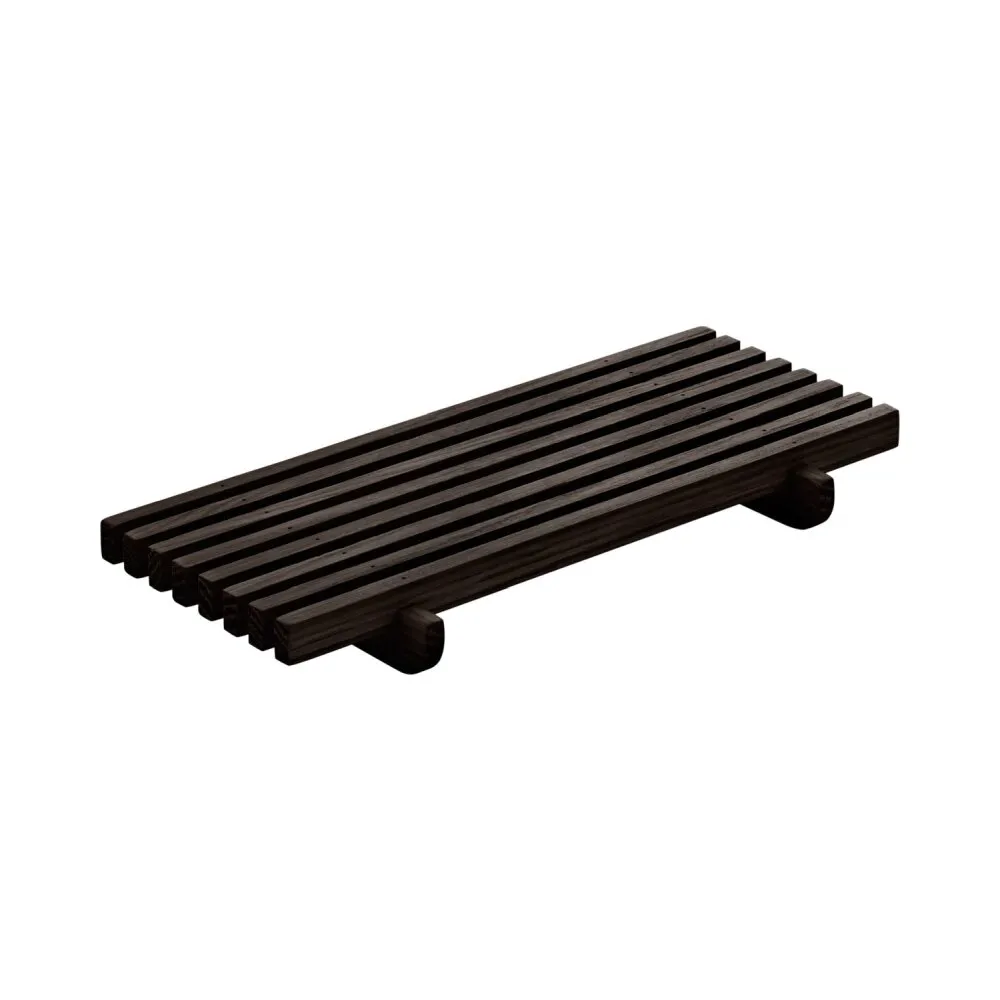 PLAYGROUND ANANTI Krümelgitter rechteckig Wenge 18x9cm