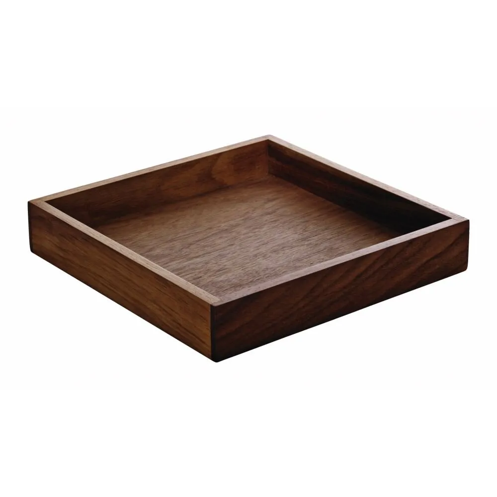 Playground ANANTI Menage eckig Nussbaum 18x18 cm