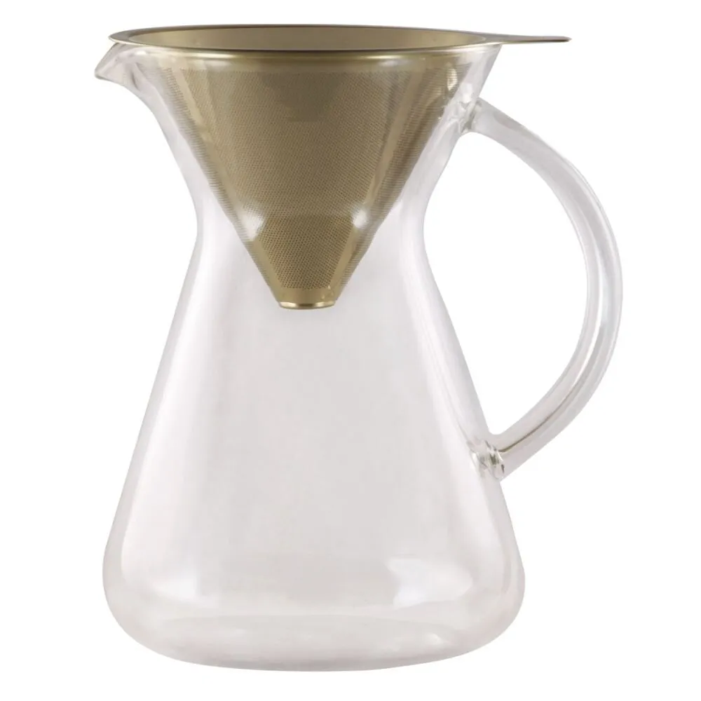 Playground Slow Coffee Maker goldfarben 0,6l