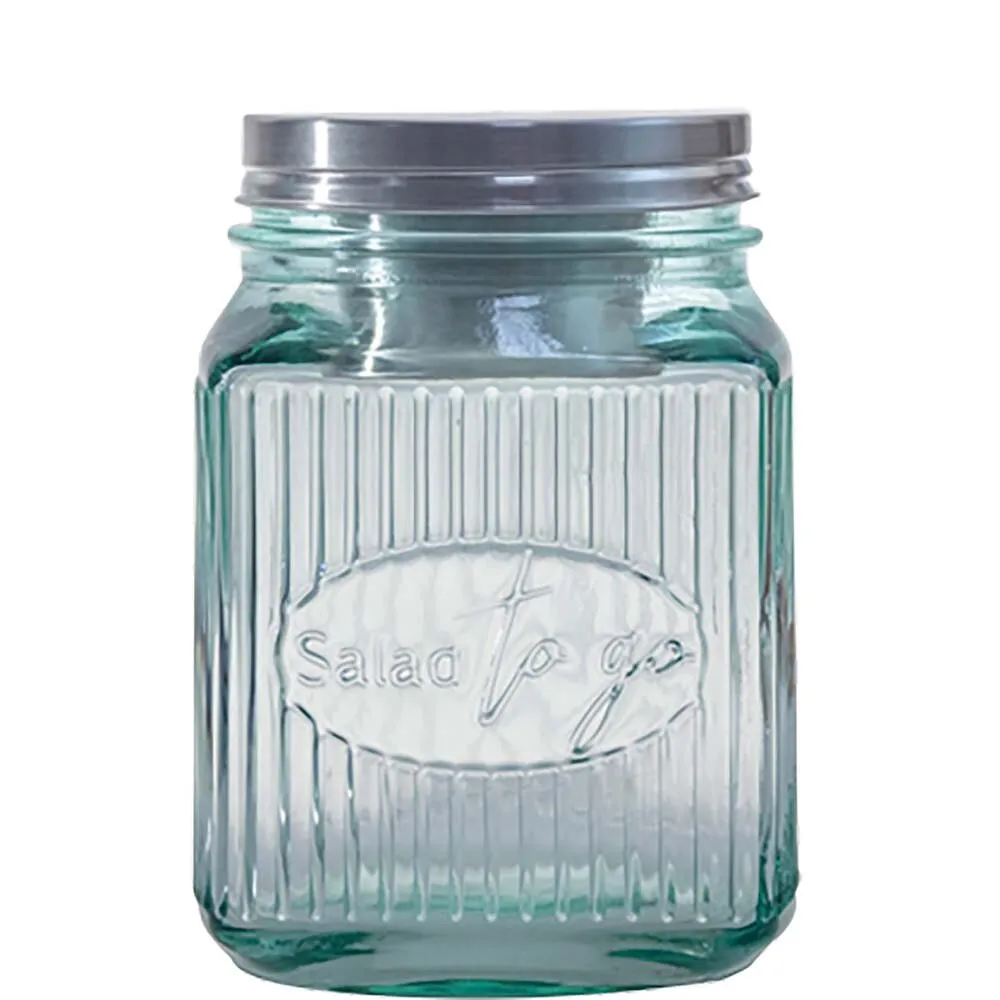 Salad to go Einmachglas 14cm; 125cl mit Deckel