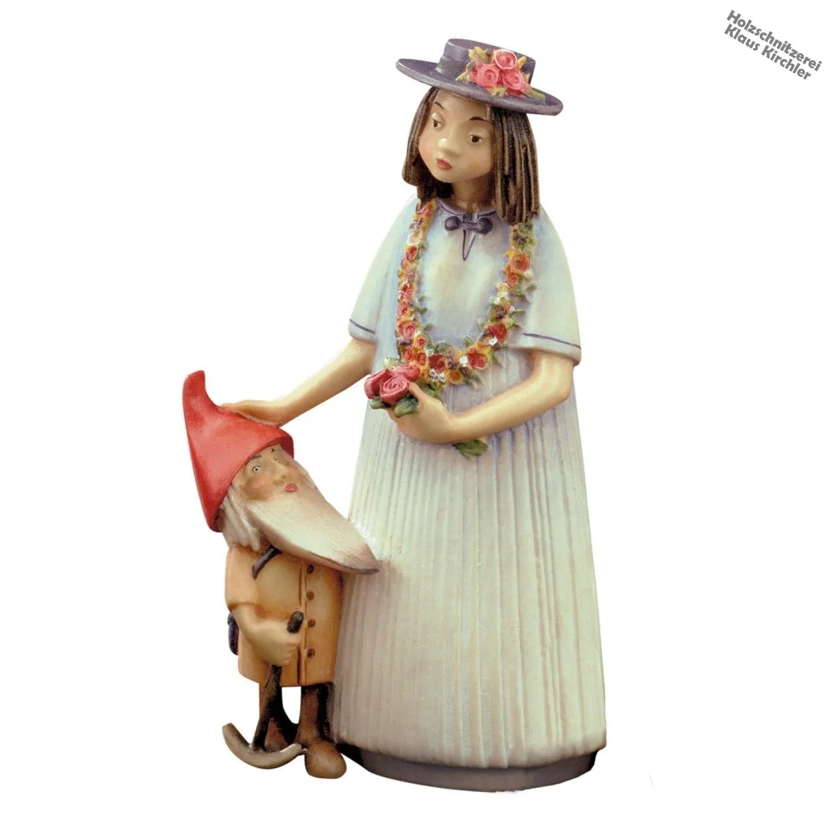 Schneewittchen mit Zwerg I(m.Hacke)