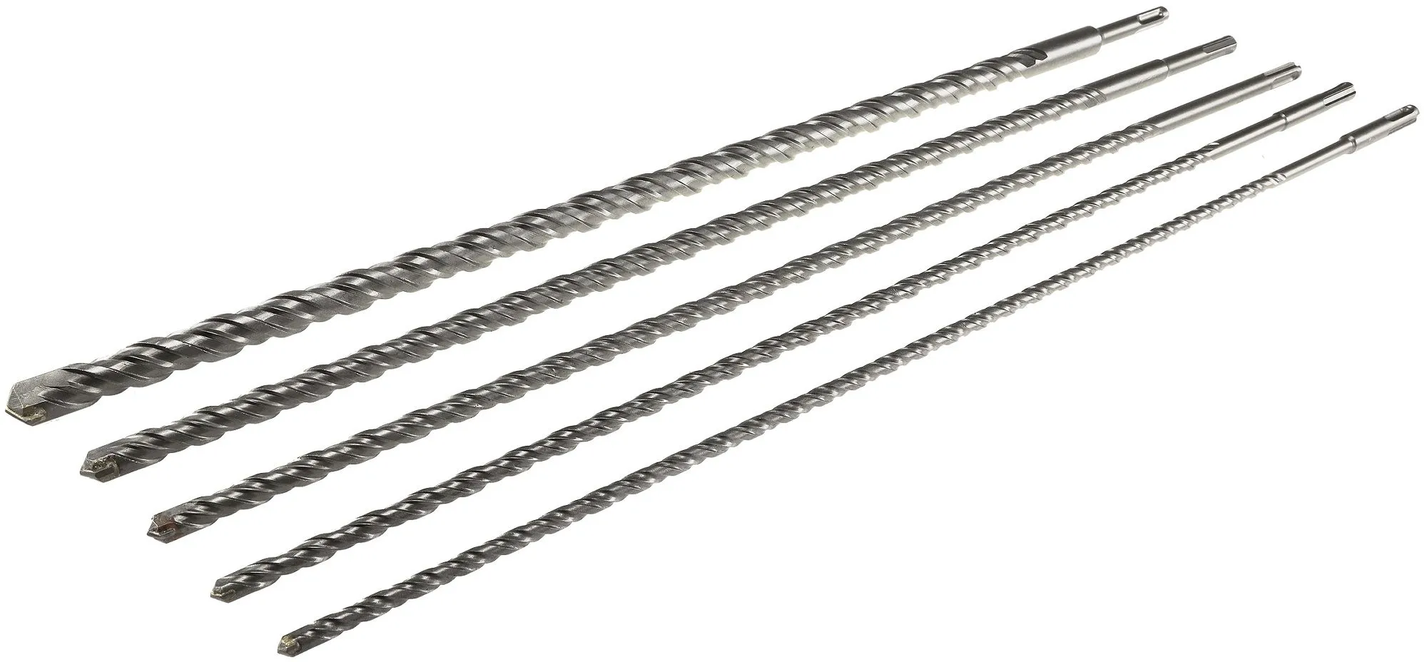 Bohrer SET SDS Plus Schlagbohrer 5-teilig  8-10-12-16-20mm alle 60cm lang