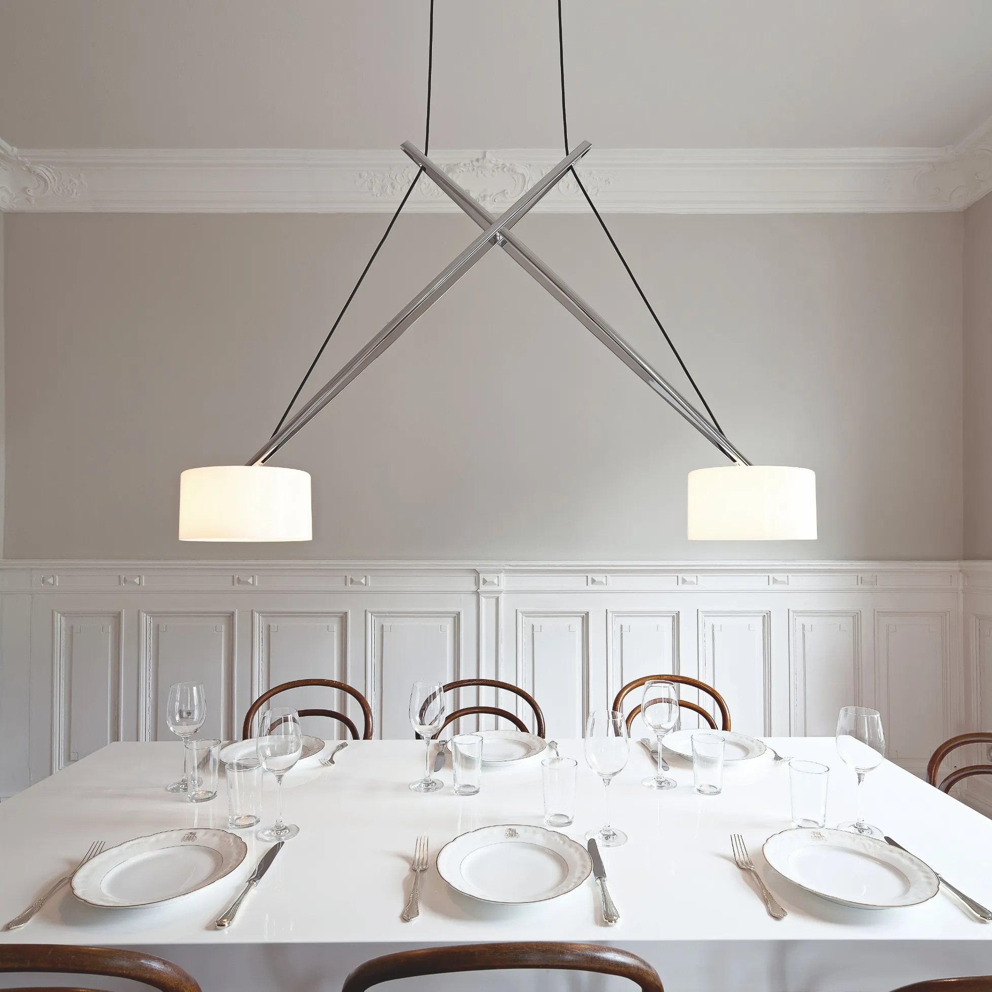 Pendelleuchte Twin LED von serien.lighting