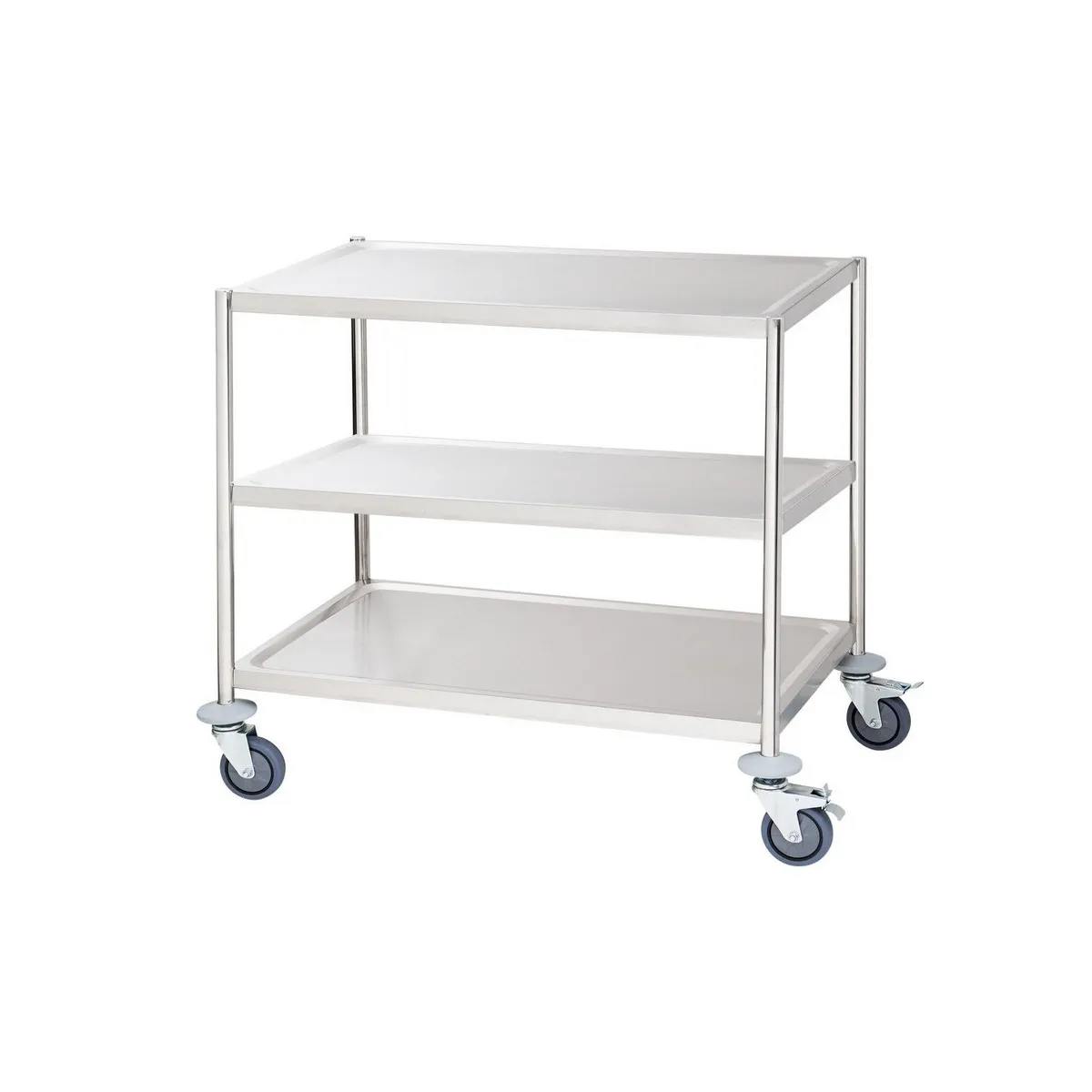 Stalgast Servierwagen mit drei Borden von 800x500 mm