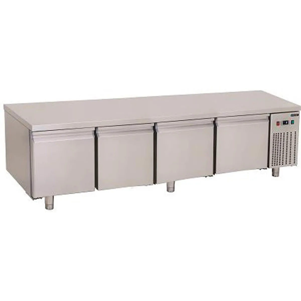 Unterbaukühltisch 4 Schubladen GN 1/1, 2130 x 700 x 600 mm