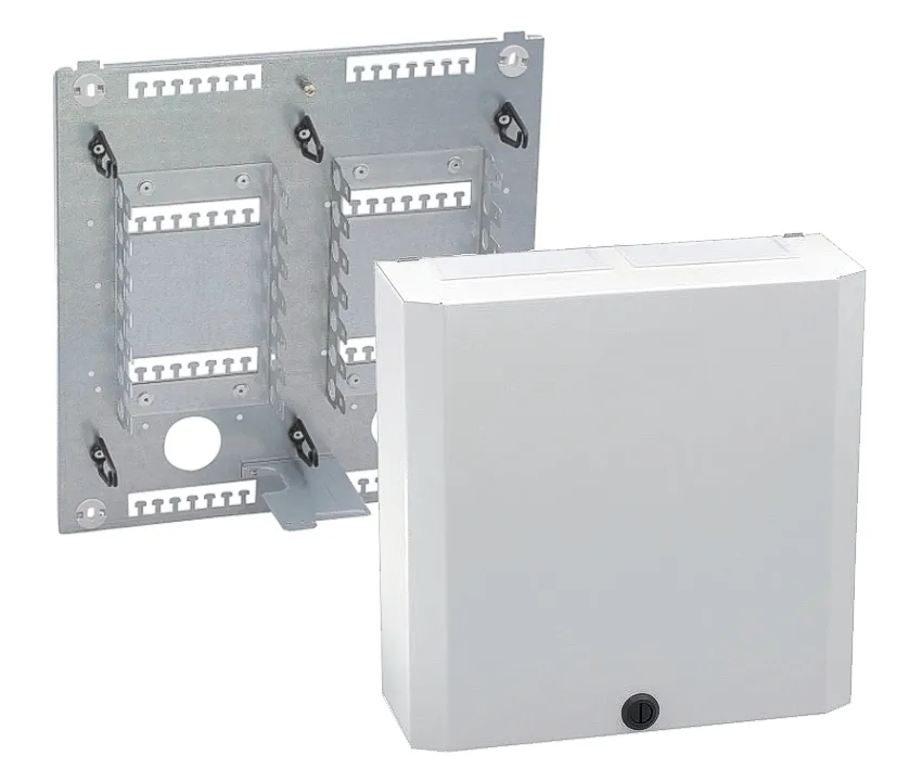 Verteilerkasten VKA-4 max 14x Klemmleisten 10DA somit bis 140Doppeladern Schwachstrom