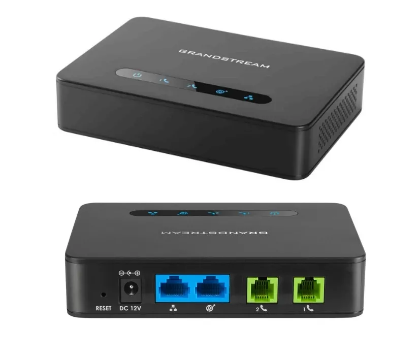 IP LAN VoiP Telefonkoppler 2-Port HT812 FXS-IP LAN AB Koppler SIP Gateway