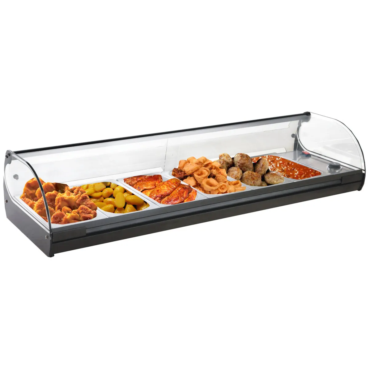 Warmhaltevitrine Cristal 6