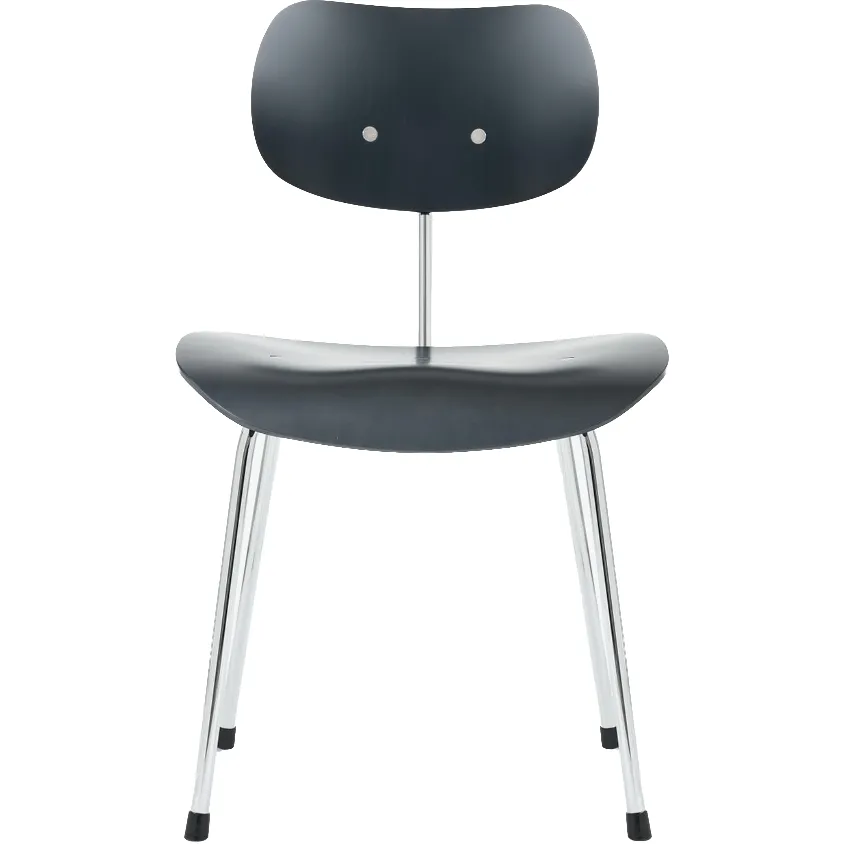 Stuhl SE 68 (Holz farbig / Chrom) von Wilde+Spieth