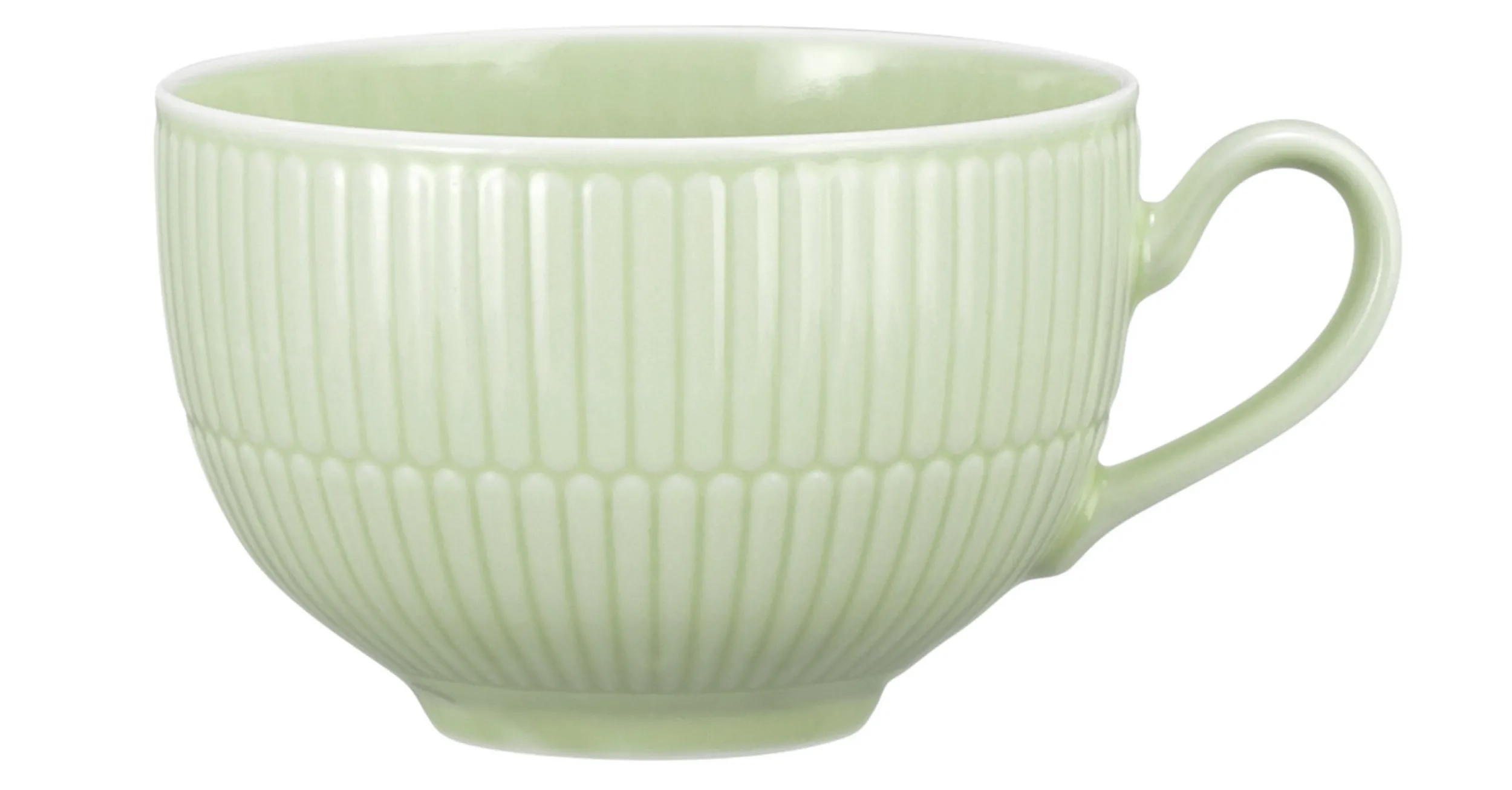 Milchkaffeeobertasse Seltmann Weiden Amina Seladon Uni