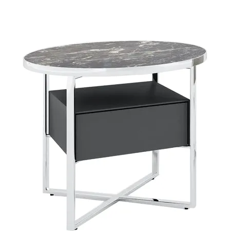 Minimize Round Plus H40 Beistelltisch von Yomei