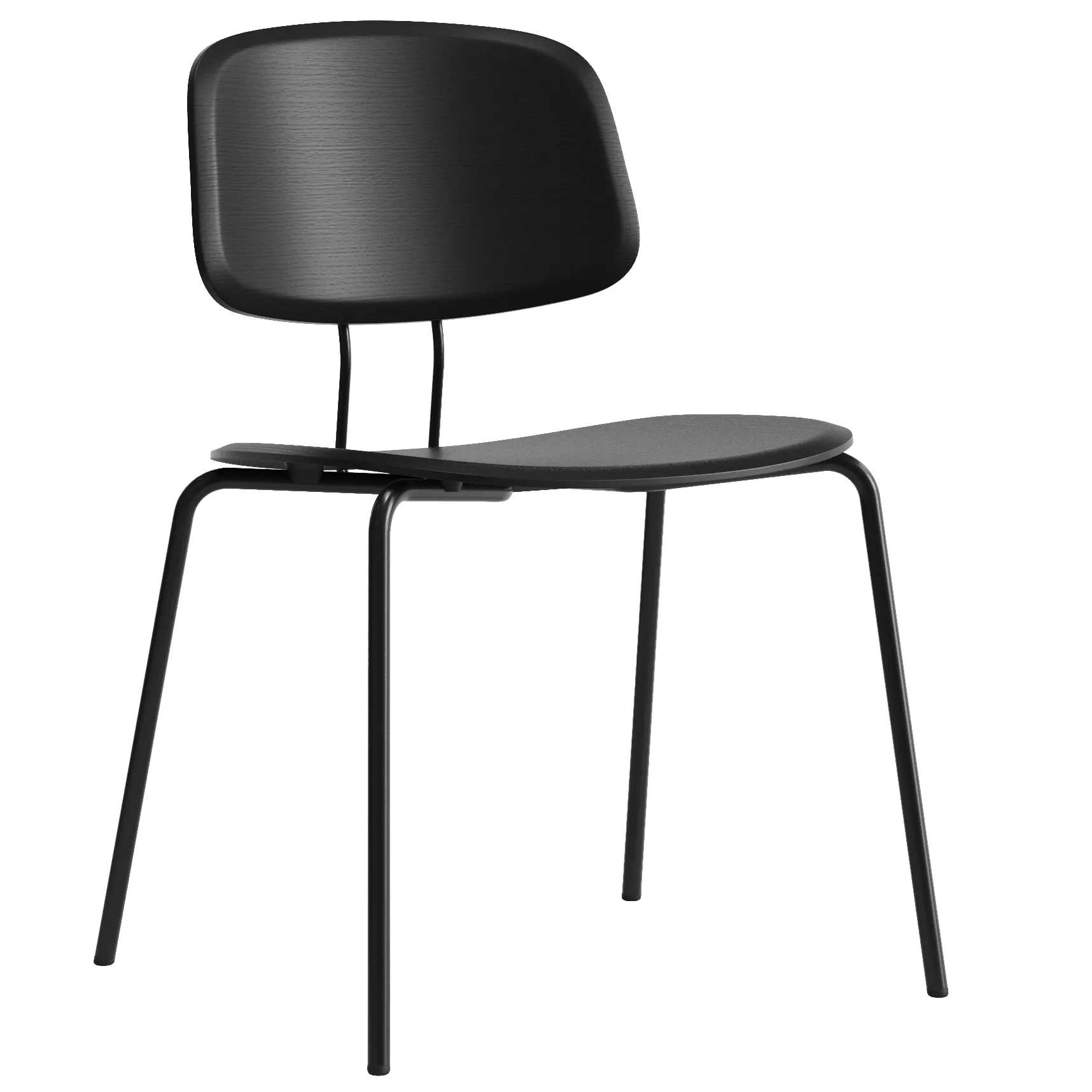 Massivholzstuhl Okito Ply Dining von Zeitraum